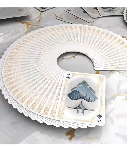 Card Masters Precious Metal Foil White – Cărți de joc premium | Emagie.ro