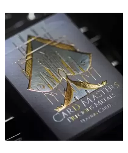 Card Masters Precious Metal Foil White – Cărți de joc premium | Emagie.ro