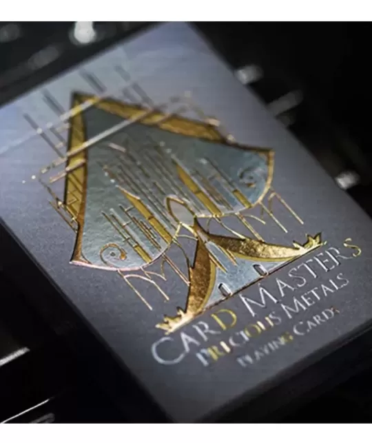 Card Masters Precious Metal Foil White – Cărți de joc premium | Emagie.ro
