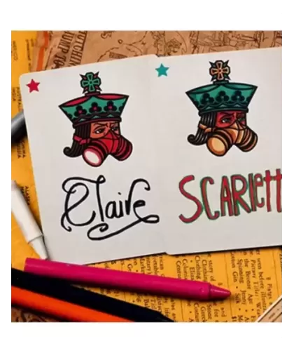 Crayon Playing Cards by Kings Wild Project – Cărți de joc premium | Emagie.ro 2