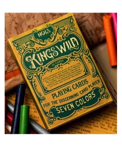 Crayon Playing Cards by Kings Wild Project – Cărți de joc premium | Emagie.ro