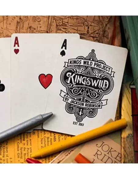 Crayon Playing Cards by Kings Wild Project – Cărți de joc premium | Emagie.ro