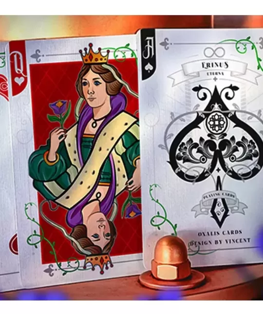 Erinus Eterna Gold Edition – Premium Playing Cards | Emagie.ro