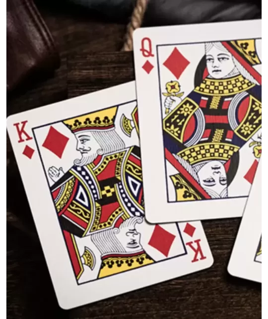 Jerrys Nugget Atomic Red Marked Monotone Playing Cards – Cărți de joc premium | Emagie.ro