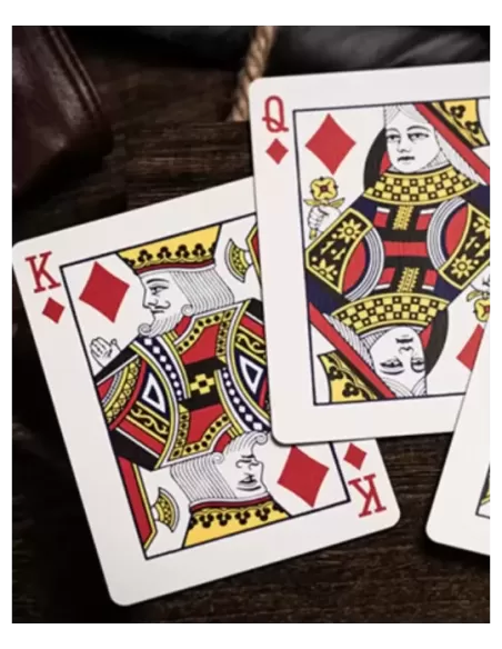 Jerrys Nugget Atomic Red Marked Monotone Playing Cards – Cărți de joc premium | Emagie.ro