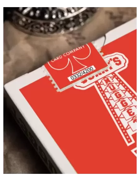 Jerrys Nugget Atomic Red Marked Monotone Playing Cards – Cărți de joc premium | Emagie.ro
