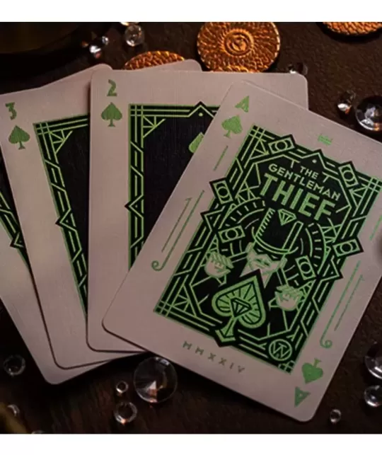 The Gentleman Thief Emerald - Player Edition of Imposter Playing Cards premium | Emagie.ro
