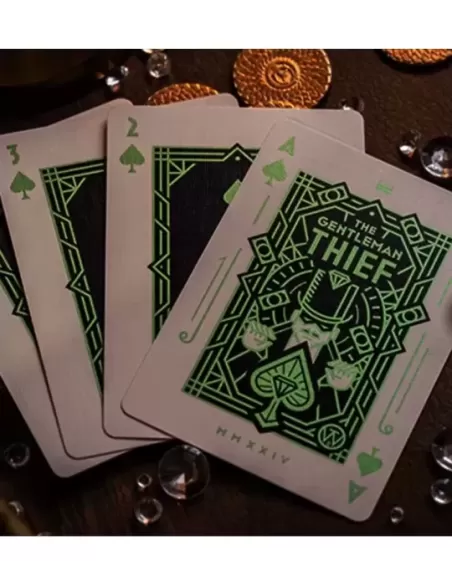 The Gentleman Thief Emerald - Player Edition of Imposter Playing Cards premium | Emagie.ro