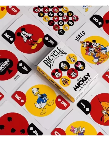 Bicycle Disney Mickey and Friends – Cărți de joc premium | Emagie.ro