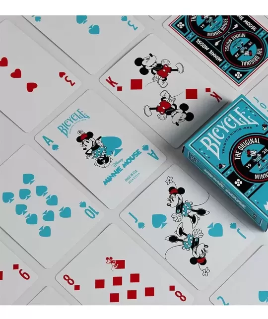 Bicycle Classic Minnie Mouse – Cărți de joc premium | Emagie.ro