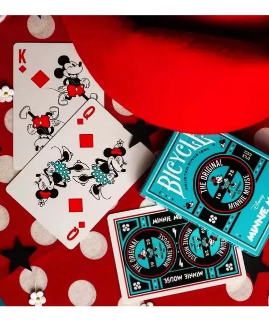 Bicycle Classic Minnie Mouse – Cărți de joc premium | Emagie.ro