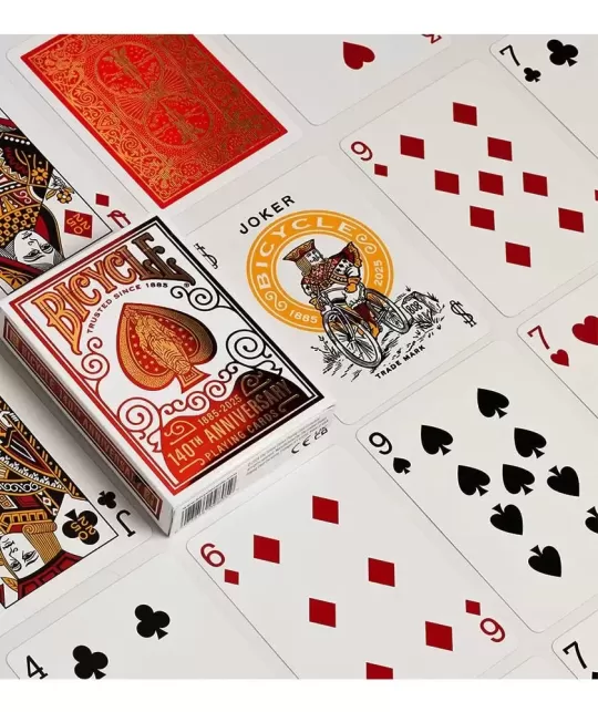 Bicycle 140 Anniversary – Cărți de joc premium | Emagie.ro