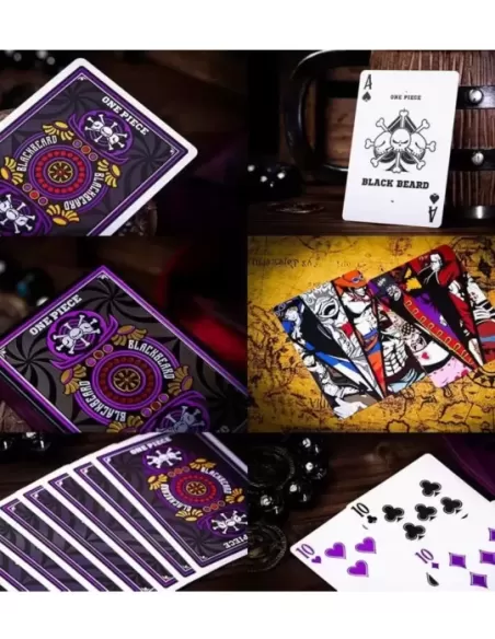 Blackbeard One Piece Playing Cards – Cărți de joc premium | Emagie.ro