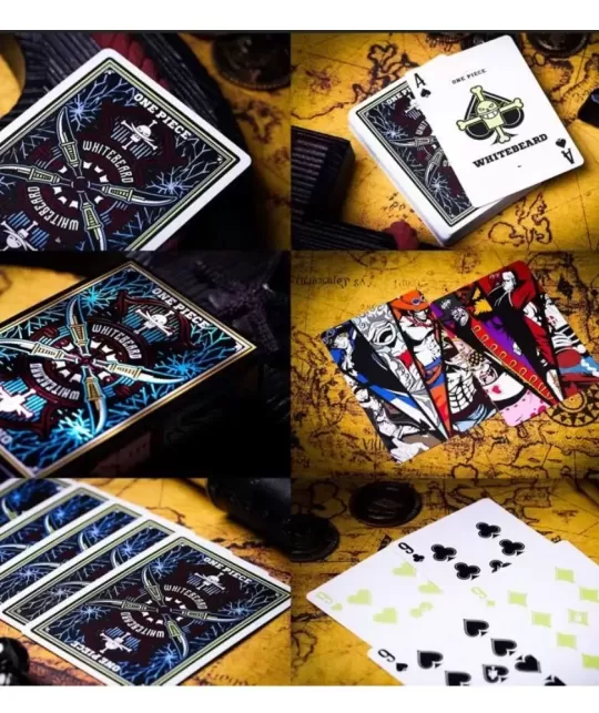 Whitebeard One Piece Playing Cards – Cărți de joc premium | Emagie.ro