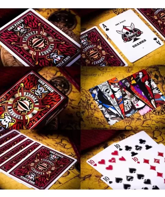 Shanks One Piece Playing Cards – Cărți de joc premium | Emagie.ro