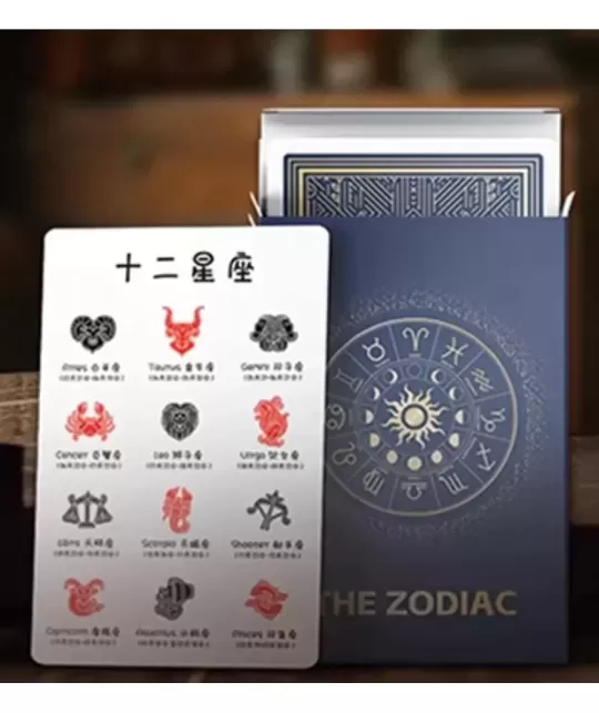 Zodiac Playing Cards – Cărți de joc premium | Emagie.ro