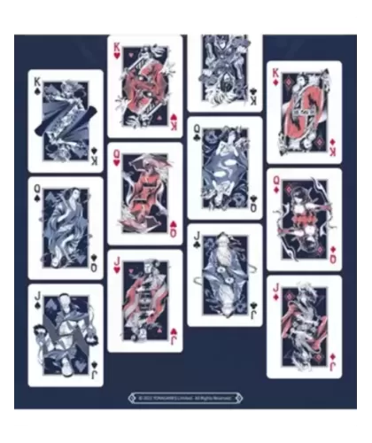 Warriors Of Three Kingdoms (Blue) – Cărți de joc premium | Emagie.ro 2