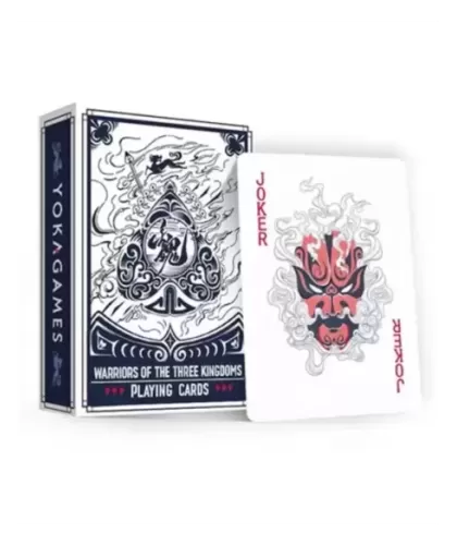 Warriors Of Three Kingdoms (Blue) – Cărți de joc premium | Emagie.ro