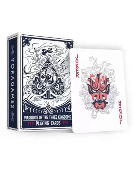 Warriors Of Three Kingdoms (Blue) – Cărți de joc premium | Emagie.ro