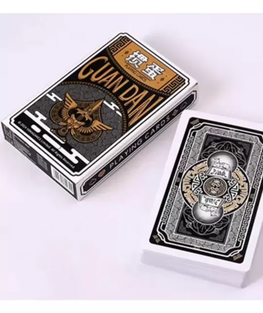 GUAN DAM -Warriors of the Three Kingdoms Black – Cărți de joc premium | Emagie.ro