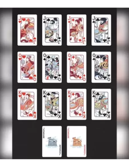 GUAN DAM -Warriors of the Three Kingdoms Black – Cărți de joc premium | Emagie.ro