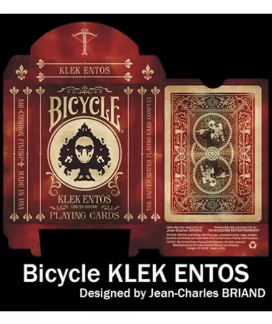 Bicycle Klek Entos Red Marked – Cărți de joc premium | Emagie.ro