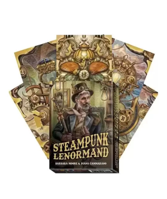 Steampunk Lenormand Oracle – Set oracol captivant | Emagie.ro