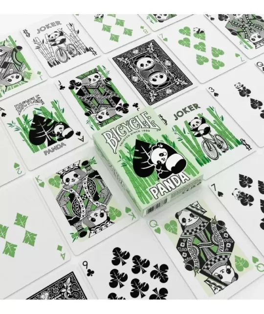 Bicycle Panda – Cărți de joc premium | Emagie.ro