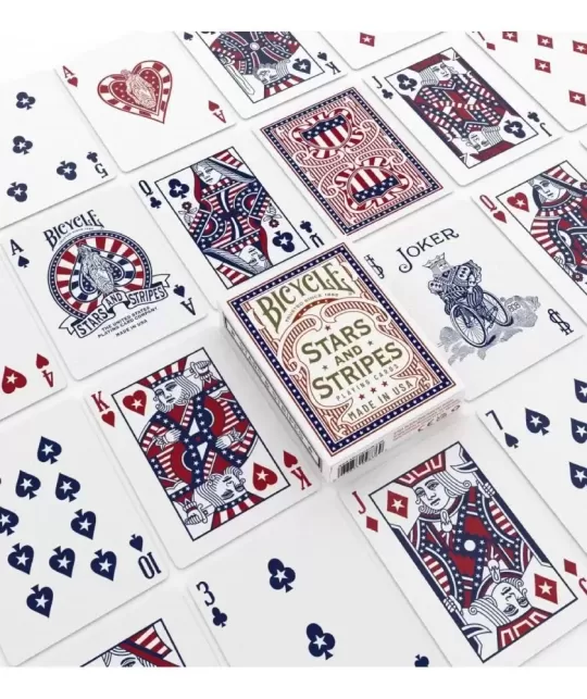 Bicycle Stars and Stripes – Premium Playing Cards | Emagie.ro
