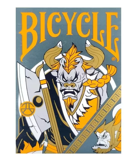 Bicycle Bull Demon King Demolition Grey – Cărți de joc premium | Emagie.ro