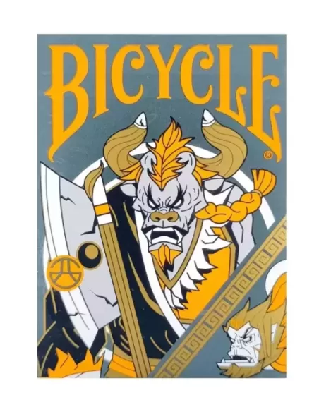 Bicycle Bull Demon King Demolition Grey – Cărți de joc premium | Emagie.ro