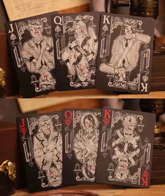 Jack the Ripper & Sherlock Holmes Stalemate Edition Playing Cards – Cărți de joc premium | Emagie.ro