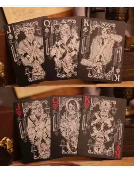 Jack the Ripper & Sherlock Holmes Stalemate Edition Playing Cards – Cărți de joc premium | Emagie.ro