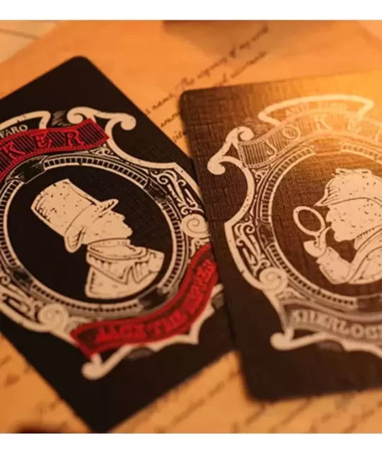Jack the Ripper & Sherlock Holmes Stalemate Edition Playing Cards – Cărți de joc premium | Emagie.ro