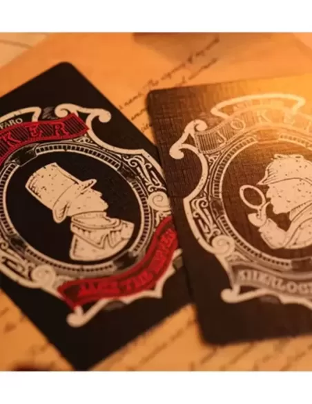 Jack the Ripper & Sherlock Holmes Stalemate Edition Playing Cards – Cărți de joc premium | Emagie.ro