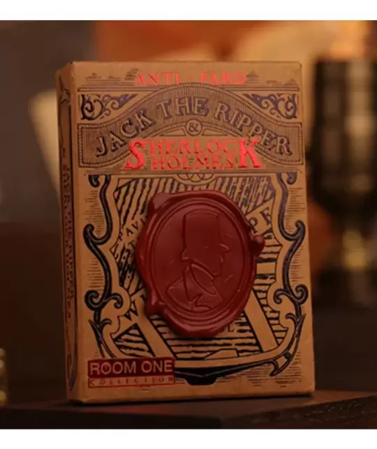 Jack the Ripper & Sherlock Holmes Stalemate Edition Playing Cards – Cărți de joc premium | Emagie.ro