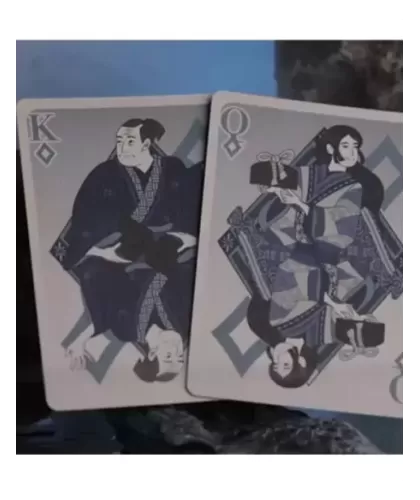 Urashima Tarou Blue Origami Playing Cards – Cărți de joc premium | Emagie.ro 2