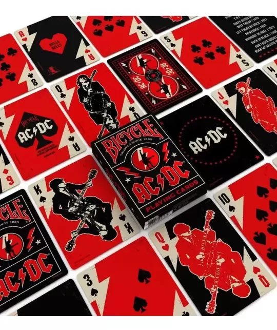 Bicycle ACDC – Cărți de joc premium | Emagie.ro