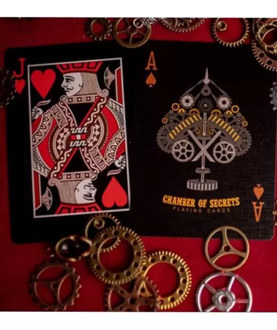 Chamber of Secrets Playing Cards by Matthew Wright – Cărți de joc premium | Emagie.ro