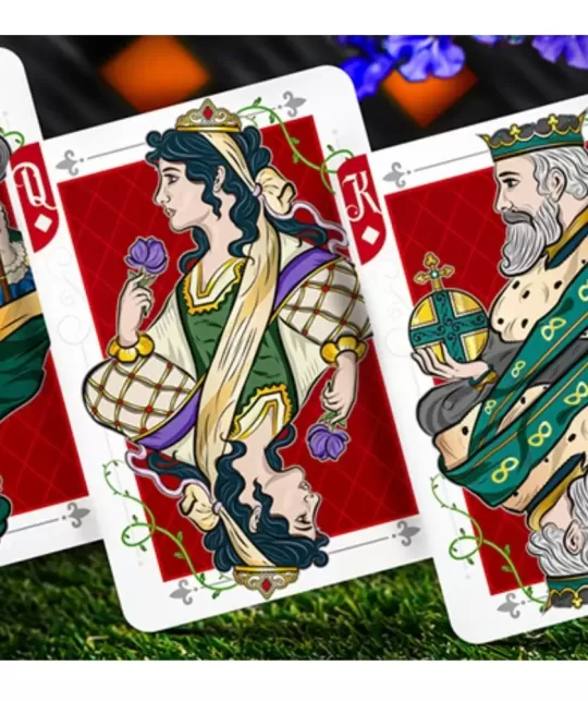 Erinus Eterna Rose Edition – Cărți de joc premium | Emagie.ro