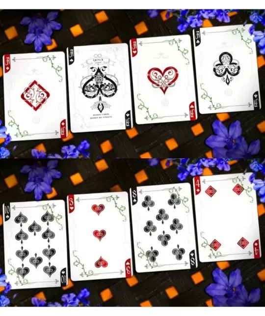 Erinus Eterna Rose Edition – Cărți de joc premium | Emagie.ro