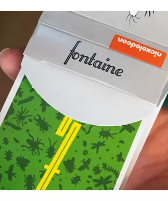 Fontaine Nickelodeon Monsters Playing Cards – Cărți de joc premium | Emagie.ro