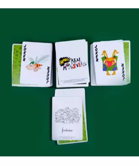 Fontaine Nickelodeon Monsters Playing Cards – Cărți de joc premium | Emagie.ro