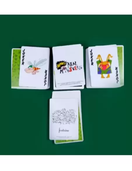 Fontaine Nickelodeon Monsters Playing Cards – Cărți de joc premium | Emagie.ro