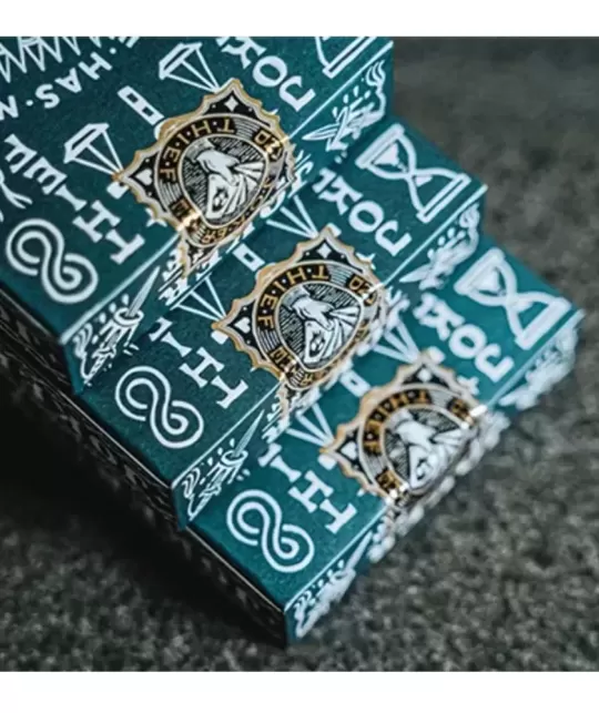 JT Crown Blue Playing Cards by Joker and the Thief – Cărți de joc premium | Emagie.ro