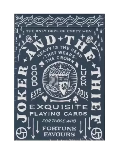 JT Crown Blue Playing Cards by Joker and the Thief – Cărți de joc premium | Emagie.ro