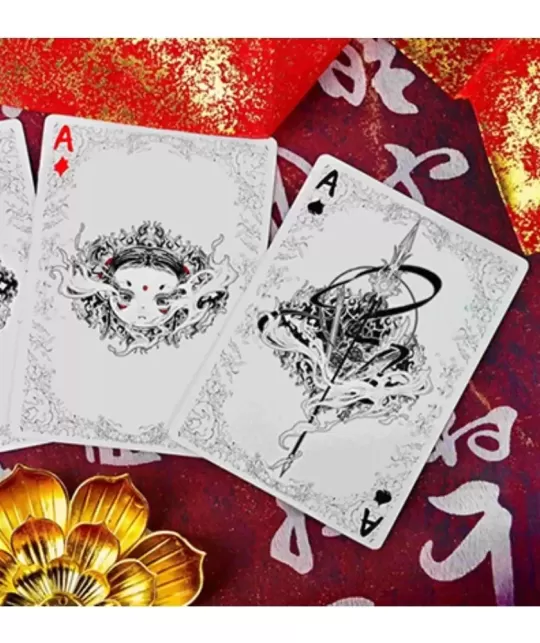 Nezha Fine Brushwork Edition – Cărți de joc premium | Emagie.ro