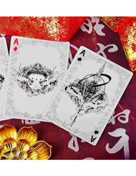 Nezha Fine Brushwork Edition – Cărți de joc premium | Emagie.ro