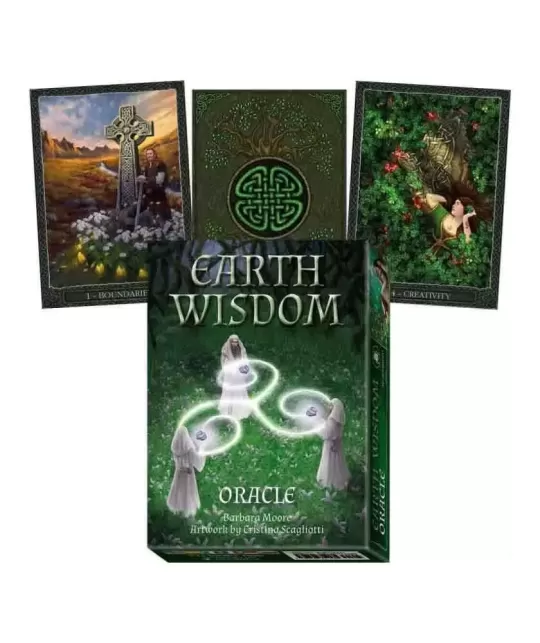 Moore Scagliotti Earth Wisdom Oracle – Set oracol inspirațional | Emagie.ro