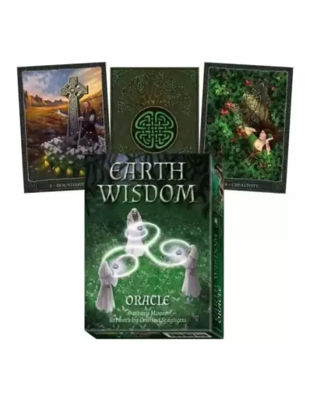 Moore Scagliotti Earth Wisdom Oracle – Set oracol inspirațional | Emagie.ro